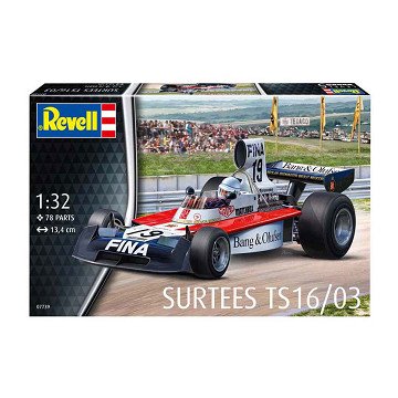 Revell Model building kit - Surtees TS16/03 1:32 - 79dlg.