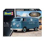 Revell Modelbouwpakket - VW T1 panel van - 75 Years VW T1 1:16 - 144dlg.