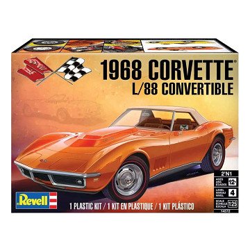 Revell Model Building Kit - '68 Corvette L-88 Roadster 1:24