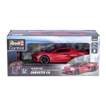 Revell RC Ferngesteuertes Auto - Corvette C8 1:24