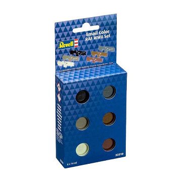 Revell Email Verf Set voor RAF WWII Vliegtuigen - 6x14ml