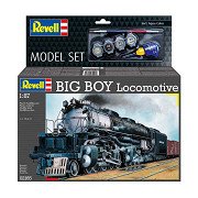 Revell Model Building Kit - Big Boy Locomotive 1:87 - 233 pcs - Incl. Basic Paint Colors