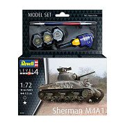 Revell Model Building Kit - Sherman M4A1 1:72 - 86dlg.