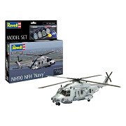 Revell Model Building Kit - NH90 NFH "Navy" 1:72 - Incl. Aqua Color Basic Paint Colors