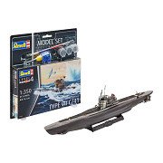 Revell Modelbouwpakket - German Submarine Type VII C/41 1:350 - 35dlg. - Incl. Basiskleuren Verf