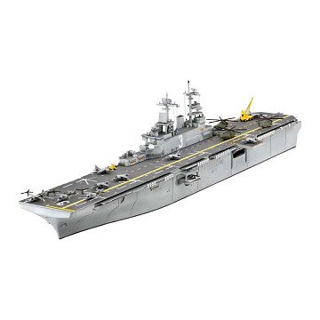 Revell Modelbouwpakket - US Navy Assault Carrier WASP Class 1:700 - 142dlg.