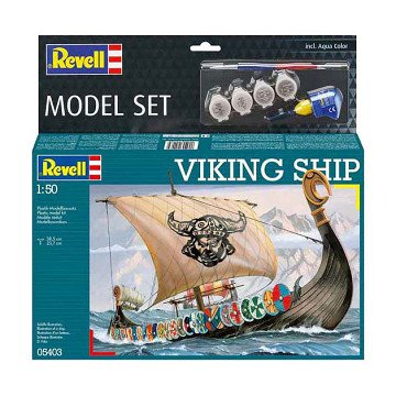 Revell Model Building Kit - Viking Ship 1:50