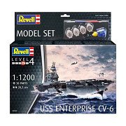 Revell Modellbausatz - USS Enterprise CV-6 1:1200 - 38-tlg.