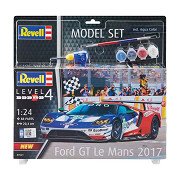Revell Modelbouwpakket - Ford GT Le Mans 1:24 - 88dlg. - Incl. Basiskleuren Verf