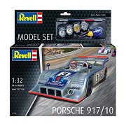 Revell Model Building Kit - Porsche 917 1:32 - 64 parts - Incl. Aqua Color Basic Paint Colors