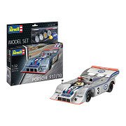 Revell Modellbausatz – Porsche 917 1:32 – 64 Teile – inkl. Grundfarben in Aqua