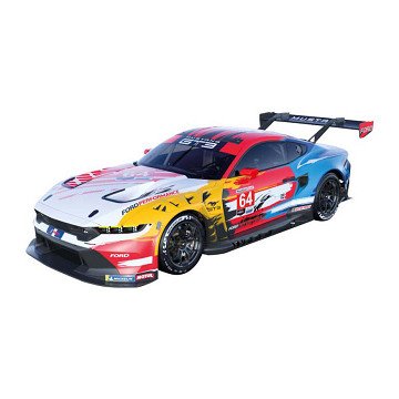 Carrera Evolution Ford Mustang GT3 „Champion Spirit, Nr. 64“ – 1:32