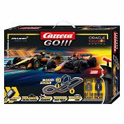 Carrera GO!!! Race Track Super Formula - M. Verstappen, No. 1 vs. L. Norris, No. 4