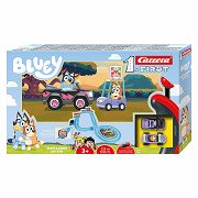 Carrera First Race Track - Bluey vs. Bingo Let's Go 2.9m