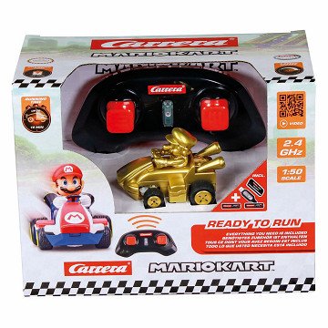 Carrera Mini RC 2.4GHz Mario Kart Gold - 1:50