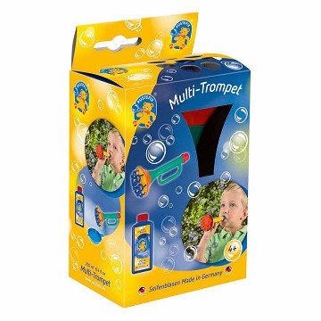 PUSTEFIX Multi Bubble Trumpet with Bubble Blower