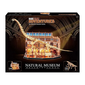 Revell Tiny Adventures Natural Museum Brachiosaurus - 216dlg.