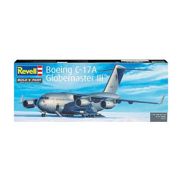 Revell Model Kit Boeing C-17A Globemaster III 1:144 - 137 pieces.