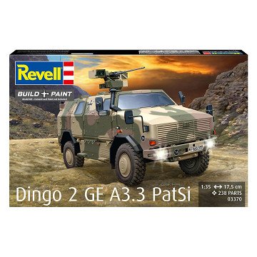 Revell Modellbausatz Dingo 2 GE A3.3 PatSi 1:35 - 238 Teile.
