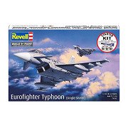 Revell Modelbouwpakket Starter Kit Eurofighter Typhoon (single seater) 1:144 - 63dlg.