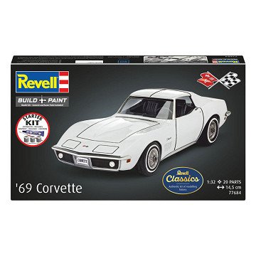 Revell Modelbouwpakket Starter Kit Corvette C3 1:32 - 20dlg.