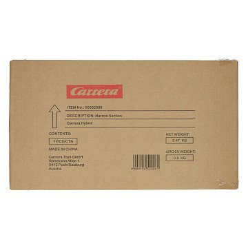 Carrera Hybrid Track Sections Narrow Section