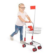 Small Foot - Shopping Cart with Doll Seat and Flag