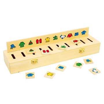 Small Foot - Images Sorting box, 55 pcs.