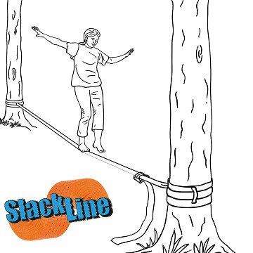 Small Foot - Slackline Set