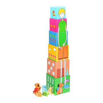 Small Foot - Stacking Tower with Animals
