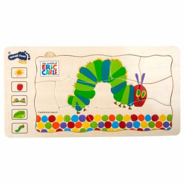 Small Foot - Caterpillar Never Enough Layer Puzzle, 36dlg.