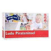 Small Foot - Ludo Pirateninsel aus Holz