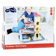 Small Foot - Wooden Parking Garage with Accessories