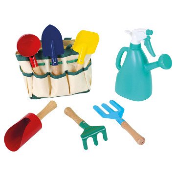 Small Foot - Garden bag with garden tools, 8 pcs.