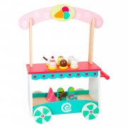 Small Foot - Wooden Ice Cream Cart with Accessories