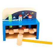 Wooden Hammer Bench Space