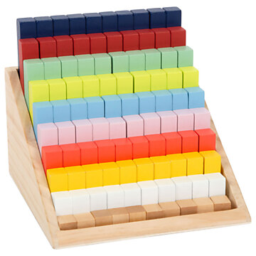 Small Foot - Wooden Calculation Blocks in Box, 100 pcs.