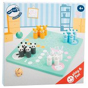 Small Foot - Ludo Game Animals Wood