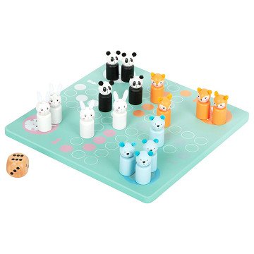Small Foot - Ludo Spiel Tiere Holz
