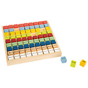Small Foot - Wooden Counting Times Color, 82dlg.