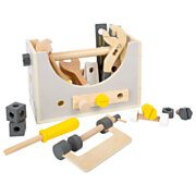 Wooden Toolbox 2in1, 28pcs.