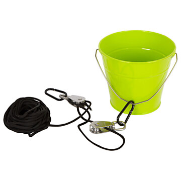 Small Foot - Bucket Green with Pulley