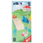Small Foot - Minigolf aus Holz, 20-tlg.