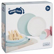 Small Foot  -  Houten Bestekset met Placemats, 18dlg.