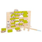 Small Foot  -  Houten Wiebel Muur Spel