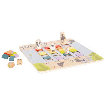 Small Foot - Wooden Game Bridge Crossing Animals