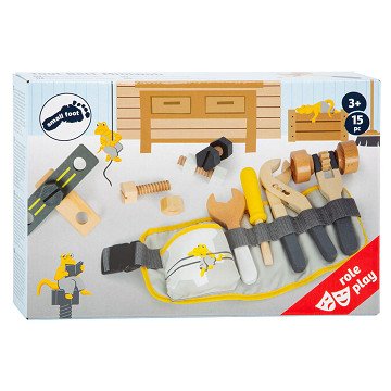 Small Foot - Werkzeuggürtel mit Holzwerkzeugen Miniwob