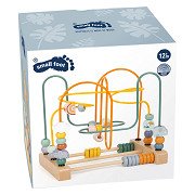 Small Foot  -  Houten Motoriekspiraal Safari met Kralen