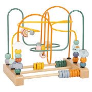 Small Foot - Wooden Motor Skills Spiral Safari with Beads