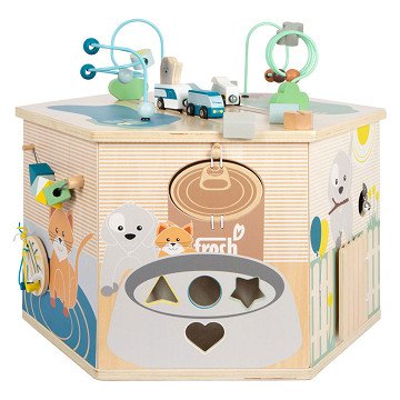 Small Foot - XXL Activity Cube Animals